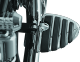Kuryakyn ISO Wing Mini Boards with Male Mount Adapter in Chrome – Durable Powersports Footrests