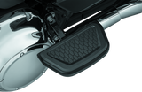 Kuryakyn Hex Passenger Board Inserts for Harley Davidson Motorcycles in Black (Part #5903)