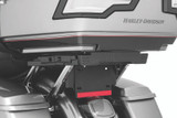 Kuryakyn Quick Adjust Tour-Pak Relocator for 2014-2015 Harley Davidson Touring Models in Black