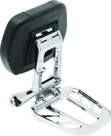 Kuryakyn Neo Driver & Passenger Backrest with Luggage Rack – Chrome Part #5746