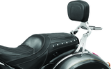 Kuryakyn Fixed Mounts Multi-Purpose Driver & Passenger Backrest for 2014-2017 Indian Models in Chrome (Part #7094)