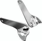 Kuryakyn Teardrop Tie-Down Brackets for Harley Davidson Touring Models (2006-2013) Chrome