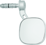 Kuryakyn Dillinger Bar End Mirrors - Silver - Part #6656