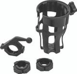 Kuryakyn Reflex Drink Holder with Bar Mount - Universal Black for Motorcycles