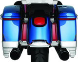 Kuryakyn Tracer Saddlebag Lights with Red Lens for Harley Davidson Touring Models
