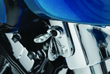 Kuryakyn Kellermann Front Turn Signal Mounts Chrome for Harley Davidson Street Glide