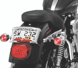 Kuryakyn Deep Dish Bezel with Red Lens for Harley-Davidson Bullet Turn Signals – Part 2109