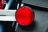 Kuryakyn Luminez LED Rear Turn Signal Insert 1156 for Harley Davidson – Flat Style, Red