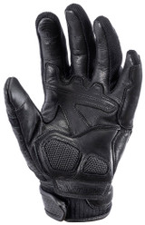 T/M Sierra Peak GLV Black Small Work Gloves - Durable Textile Safety Gloves