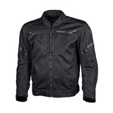 Cortech Aero-Flo Air Jacket Black 2XT - Mesh Motorcycle Jacket for Maximum Ventilation
