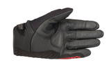 Alpinestars SMX-1 AIR V2 Gloves in Black, Medium – Enhanced Motorcycle Hand Protection