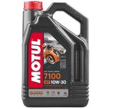 MOTUL 7100 10W30 4T Motorcycle Oil - 4 Liter Bottle