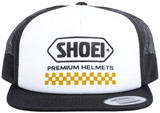 SHOEI Trucker Hat Black with White and Gold Accents - Model BK/WH/GD