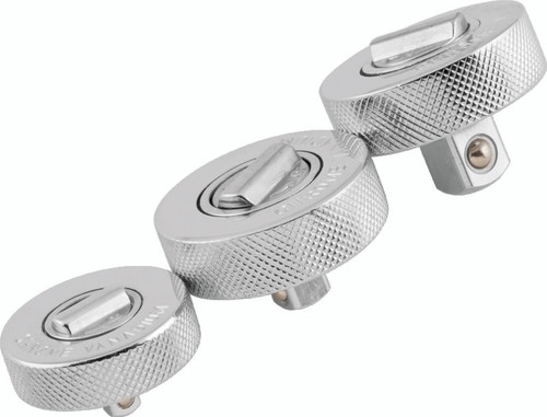 BikeMaster 3-Piece Palm Ratchet Set with 1/4in, 3/8in, and 1/2in Drive Sizes