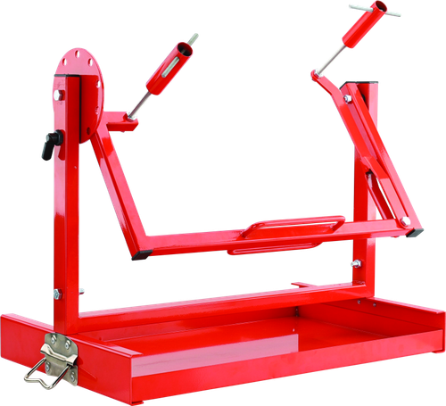 BikeMaster Swivel MX Engine Stand Part #151900 for Motorcycle Engine Maintenance