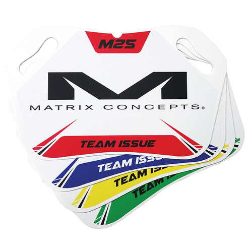 Matrix Concepts M25 Pit Board - Yellow for Powersports Applications