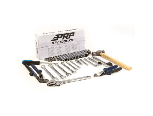 PRP Seats 41-Piece RZR Tool Kit with Roll-Up Bag and Belt Changing Tool for Polaris RZR Models