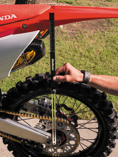 BikeMaster Sag Scale Part Number 150522 – Adjustable Bicycle Tuning Tool with Precise Measurement Scales