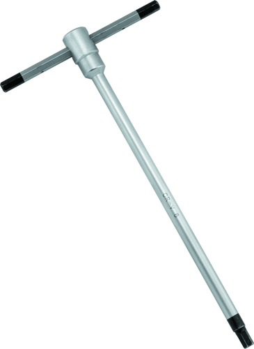 BikeMaster 6mm Sliding T-Handle Allen Wrench - Durable Steel Power Tool for Limited Spaces