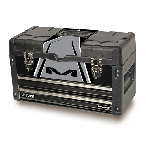 Matrix Concepts M31 Worx Tool Box - Grey with Aluminum Ball Bearing Drawers and Removable Tool Tray