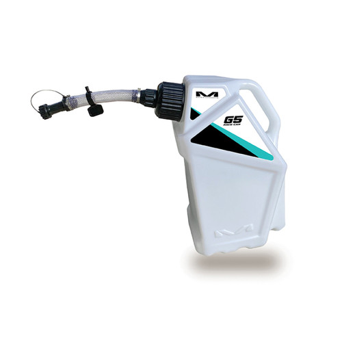 <ul>
  <li>Comes complete with 6 in. long extender durable industrial delivery hose spout and 1.250 in. plastic fill reducer with cap</li>
  <li>Strategically placed side handle and special unique bottom handle for balance and easy handling</li>
 ...