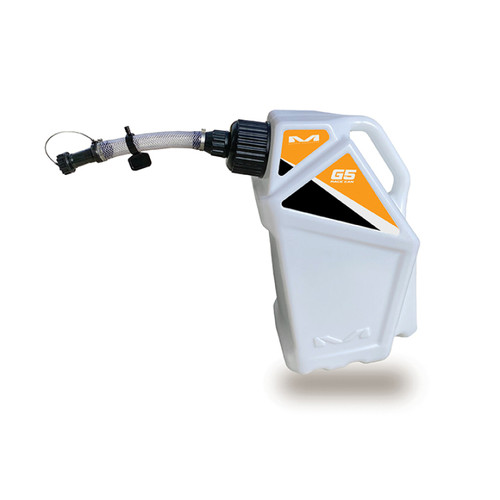 <ul>
  <li>Comes complete with 6 in. long extender durable industrial delivery hose spout and 1.250 in. plastic fill reducer with cap</li>
  <li>Strategically placed side handle and special unique bottom handle for balance and easy handling</li>
 ...
