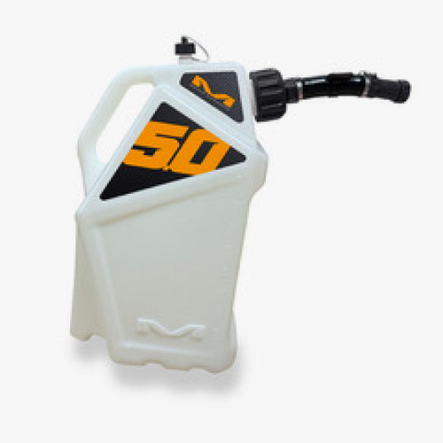 <ul>
  <li>Comes complete with 6 in. long extender durable industrial delivery hose spout and 1.250 in. plastic fill reducer with cap</li>
  <li>Strategically placed side handle and special unique bottom handle for balance and easy handling</li>
 ...