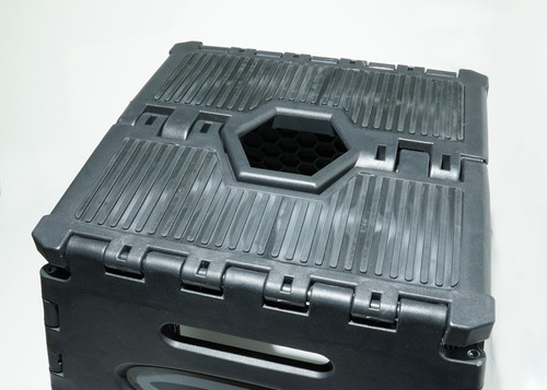 Cycra Fold Up Motostand - Black/Black for Powersports Motorcycle Maintenance and Storage