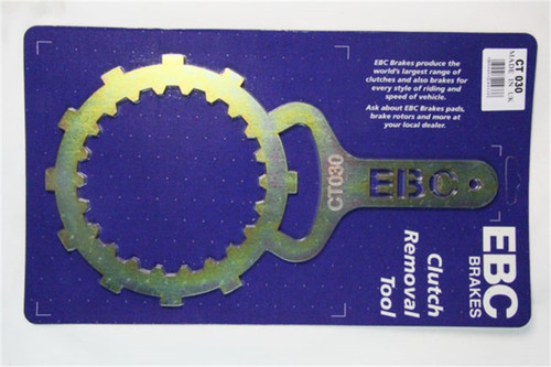 EBC Clutch tools are available for most modern motorcycle and ATV clutch configurations and more are being added every month. The EBC tools can hold the basket or the plate hub to allow loosening or tightening of the retaining bolts minimising the...