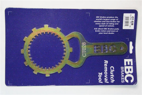 EBC Clutch tools are available for most modern motorcycle and ATV clutch configurations and more are being added every month. The EBC tools can hold the basket or the plate hub to allow loosening or tightening of the retaining bolts minimising the...