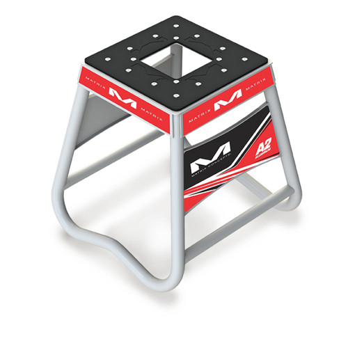 Matrix Concepts A2 Aluminum Stand - Red for Powersports Applications