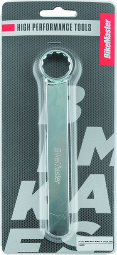 BikeMaster 13/16 Inch Low Profile 12-Point Spark Plug Wrench – Precise Access for Tight Engine Spaces