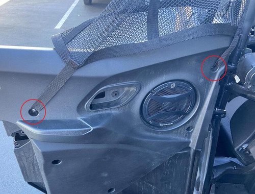 PRP Kawasaki KRX 4 Mesh Window Net Set (Rear) for added safety and protection