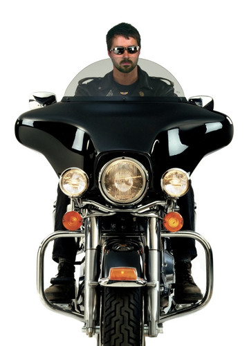 National Cycle 96-13 Harley-Davidson FLHT/FLHX/FLHTK/SE Touring Chopped 4 in. Windshield - Tinted