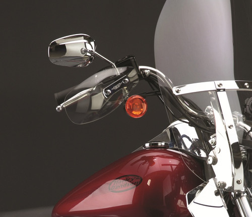 National Cycle 83-03 Heavy Duty XL Sportster Hand Deflectors with Light Tint