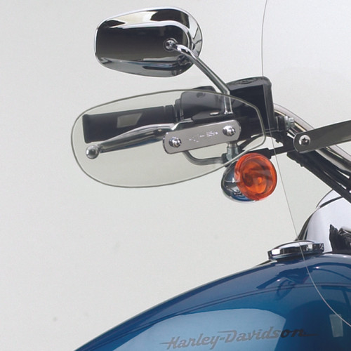 National Cycle 83-03 Heavy Duty XL Sportster Hand Deflectors with Light Tint