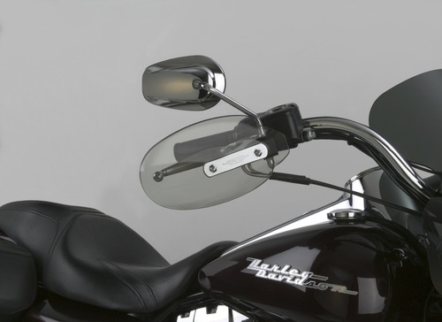 National Cycle N5541 Harley FXST/96-13 FLHT/FLTR/09-17 FLHR/87-23 FLSCT Hand Deflectors - Light Tint