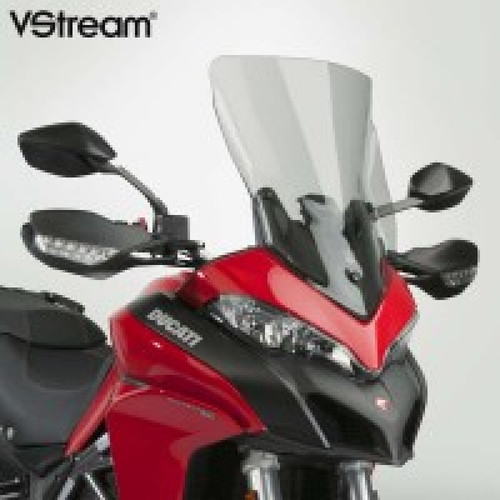 National Cycle N20504 V Stream Mid/Standard Windshield for Ducati Multistrada 937/950/950S/1200/1260 – Clear