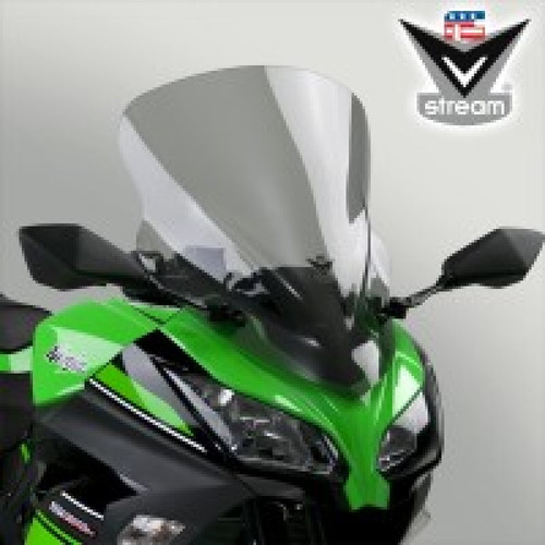 National Cycle V Stream Windshield for Kawasaki EX300 Ninja 300/250 - Light Tint