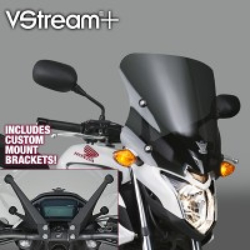National Cycle V Stream / Wave Low Windshield for Honda CB500F 2013-2018 – Tinted