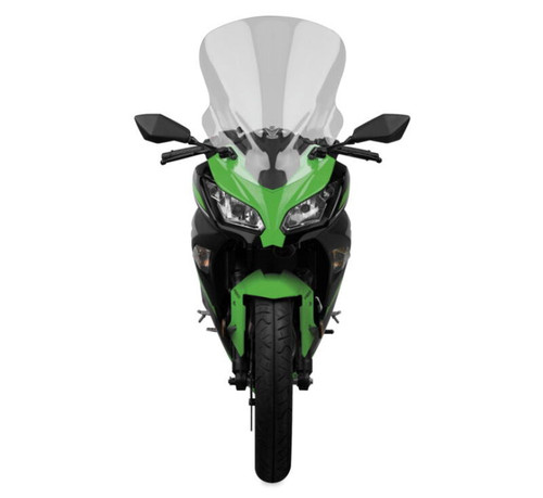 National Cycle V Stream Tall Windshield for Kawasaki EX300 Ninja 300 (2013-2017) - Clear