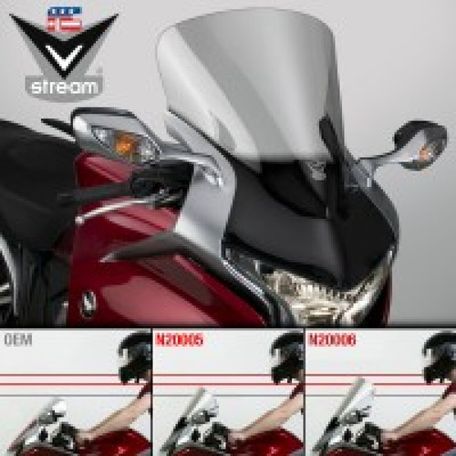 National Cycle VStream Windshield for Honda VRF1200 (2010-2013) - Tinted