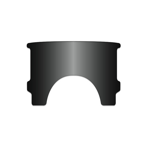 National Cycle Harley-Davidson FLST/FX Replacement Window - Black