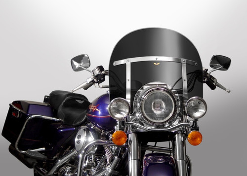 National Cycle N31401 Harley-Davidson FLHR Road King & FLHRC Road King Classic Chopped Windshield - Clear