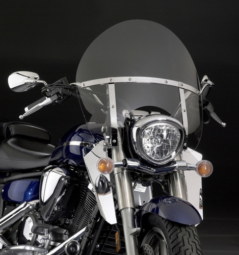 National Cycle Chrome Lower Deflector for Yamaha XV1300 (07-15) – Windshield Enhancement