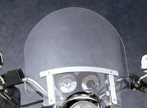 National Cycle Dakota 4.5 mm Windshield for Honda, Suzuki, Kawasaki, Yamaha - Clear