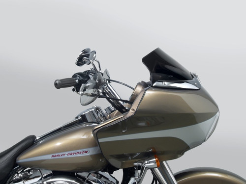 National Cycle N27406 Wave Low Windshield for Harley Davidson FLTR Models - Dark Tint