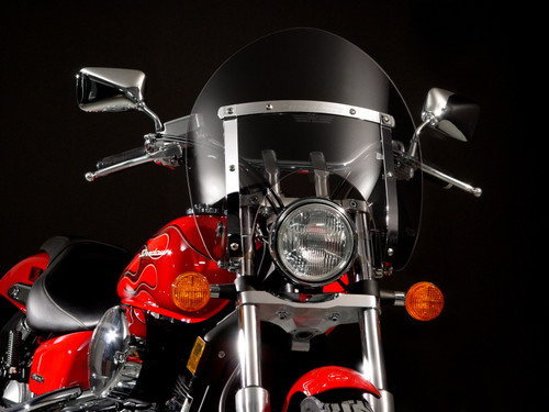 National Cycle SwitchBlade Windshield Shorty Tinted for Suzuki C50, C800, VL Intruder - Part N21724