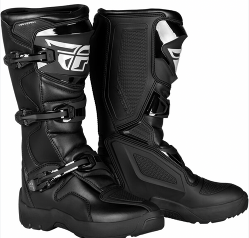 Fly Racing Black Maverik LT Enduro Boot