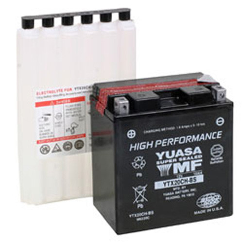 YUASA YTX20CH-BS H-Performance Maintenance-Free Motorcycle Battery